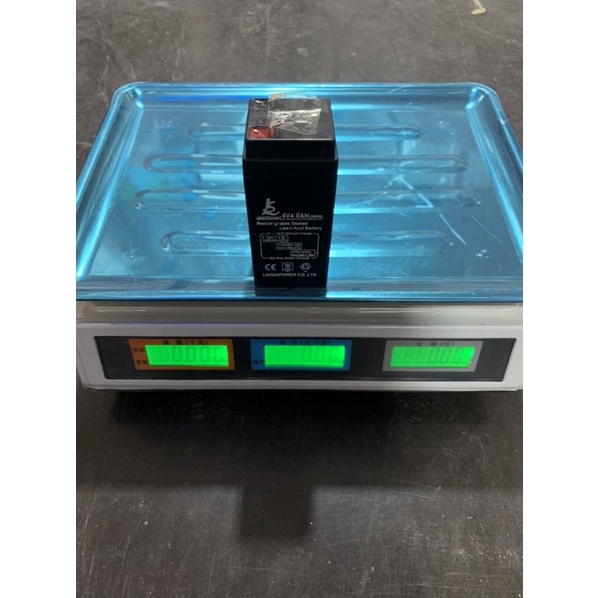 Ắc quy khô thay thế cho cân điện tử loại 4v-4ah loại cân 30kg