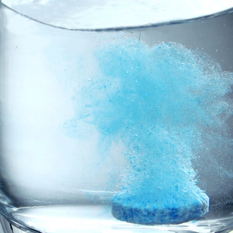 Set 50 Viên Sủi Vệ Sinh Kính Chắn Gió Xe Ô Tô Tiện Lợi