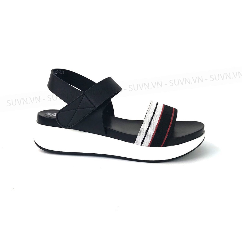 [Mã SKAMLTSM9 giảm 10% đơn 99K] Xăng đan dép quai hậu bánh mì quai chun co dãn 5p học sinh đế bằng nhẹ êm