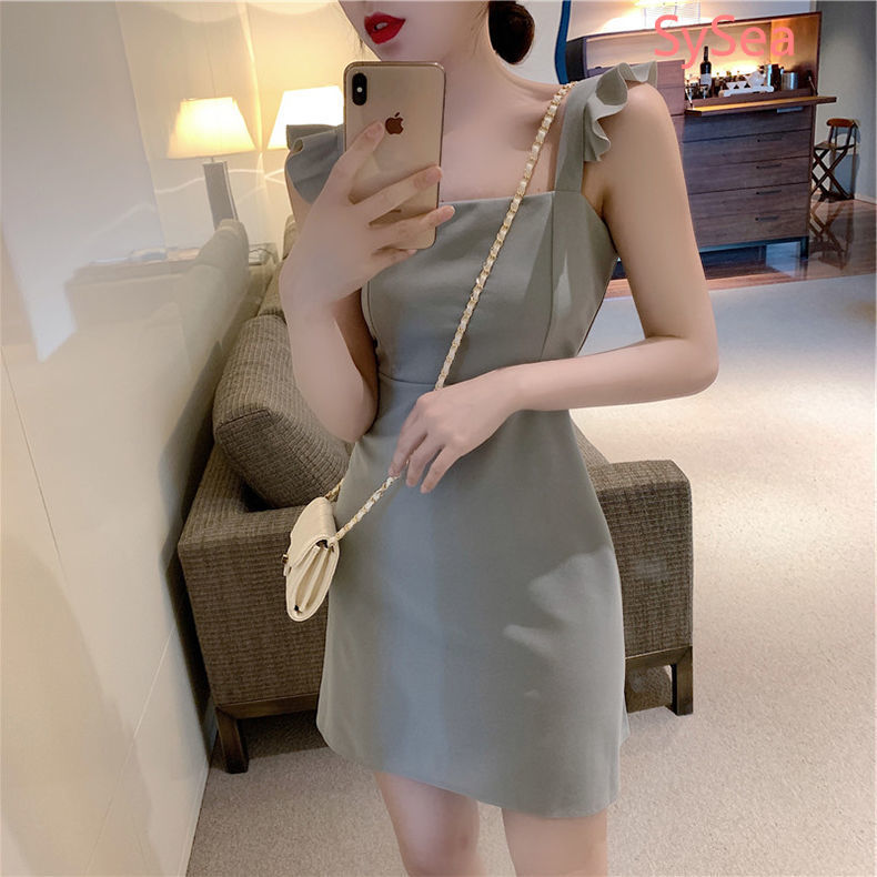 Đầm sát nách thời trang mùa hè thanh lịch cho nữ