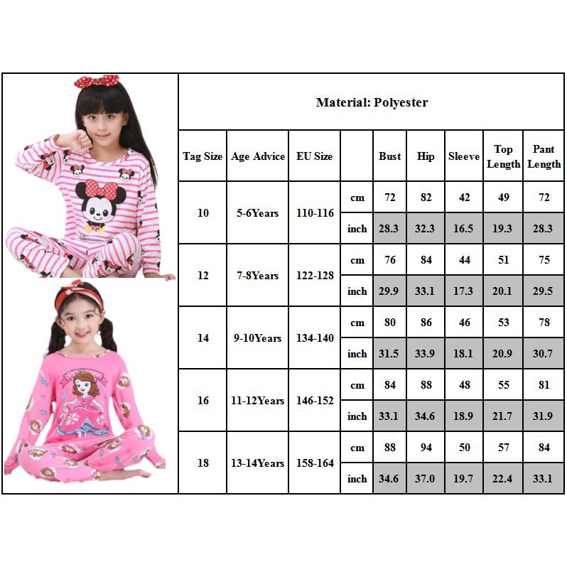 Bộ đồ ngủ tay dài cổ tròn vải cotton pha in họa tiết động vật dễ thương cho trẻ em (có bán lẻ)