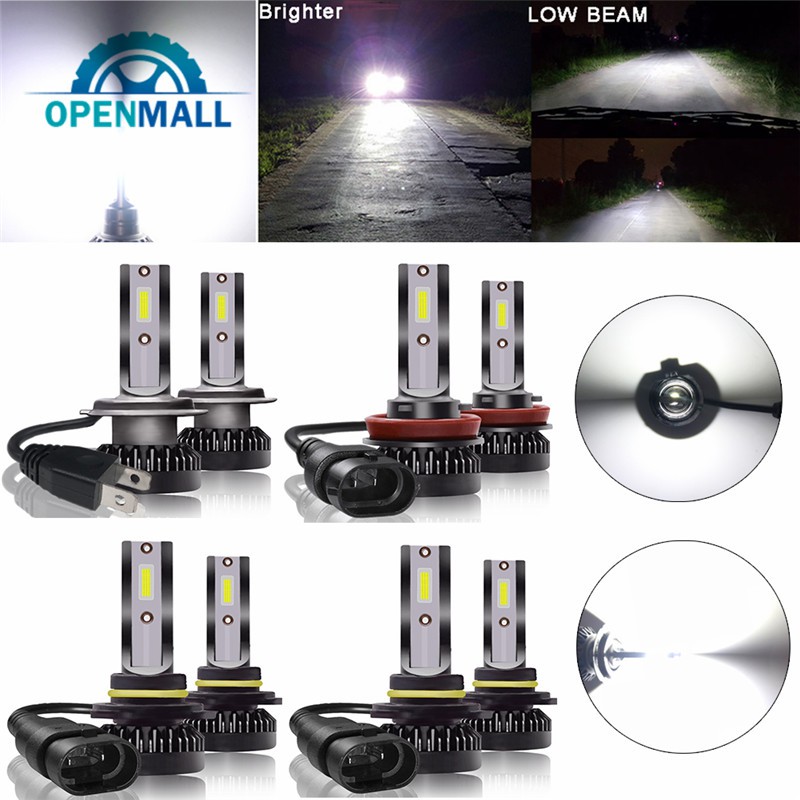 Set 2 bóng đèn LED H7 / H11 / 9005 / 9006 chuyên dụng cho xe hơi