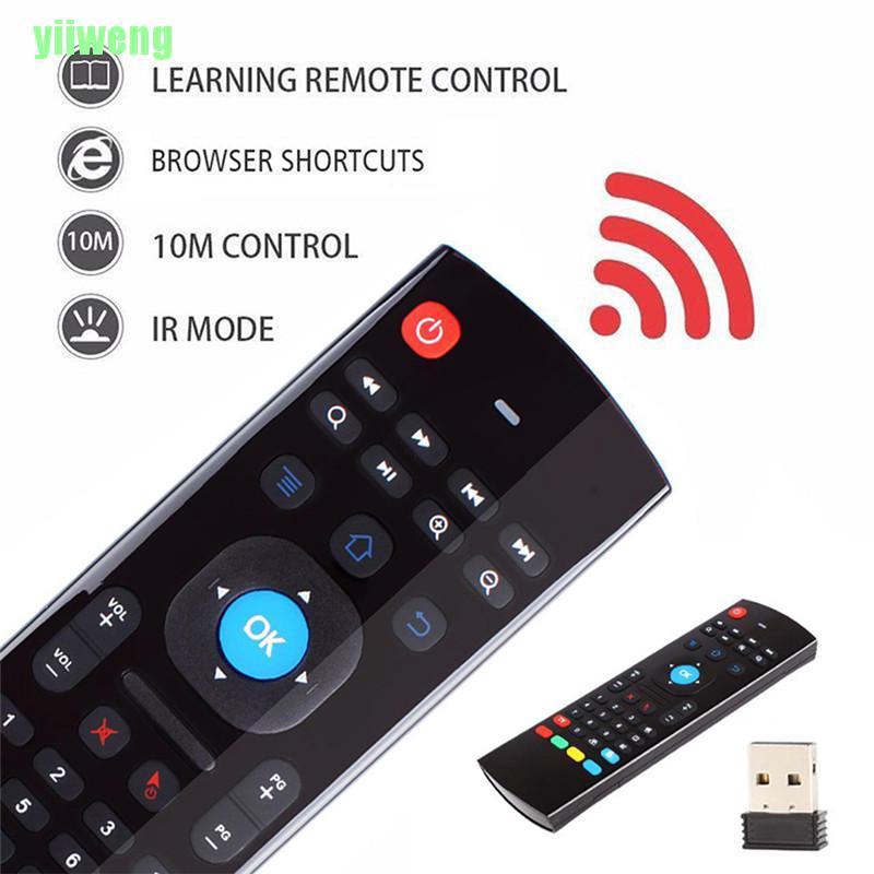 Bàn Phím Tích Hợp Chuột Bay Yw Mx3 Cho Android Tv Box / Smarttv