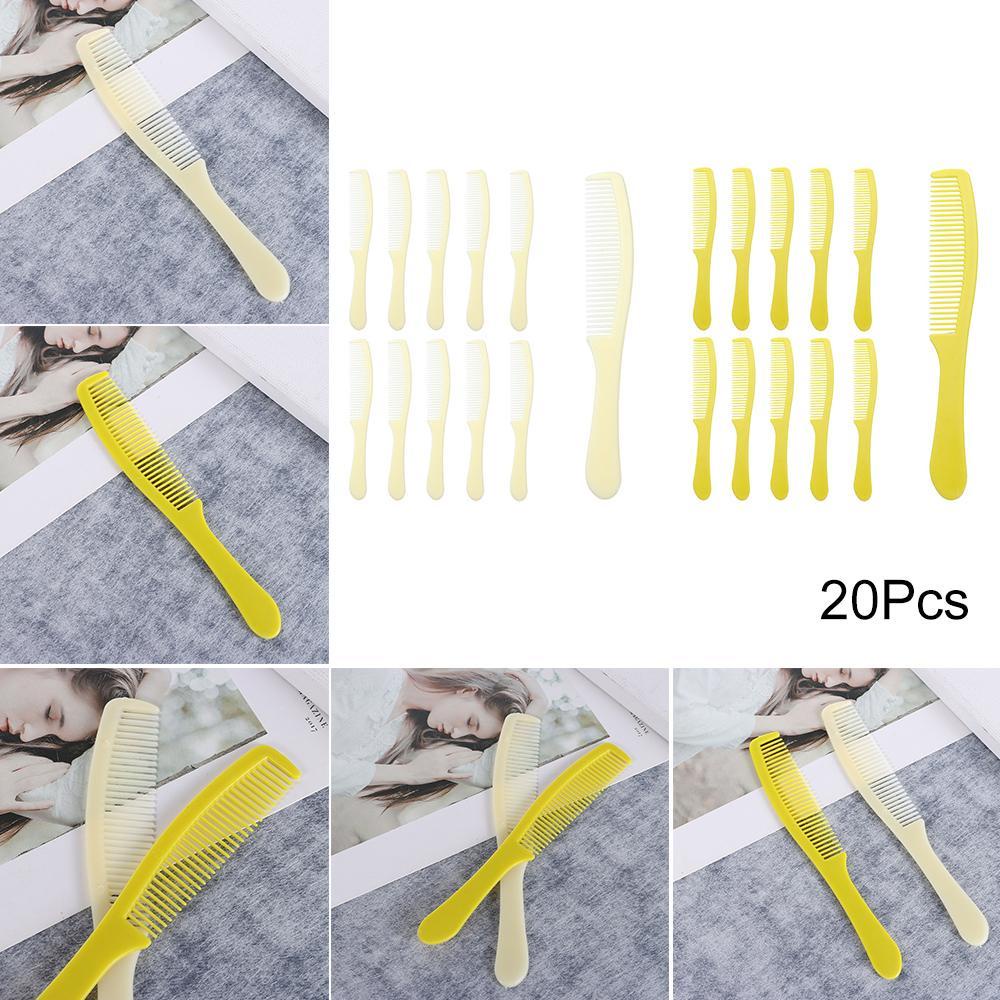 SOFTNESS Set 20 Lược Chải Tóc Mini Dùng Một Lần Tiện Dụng