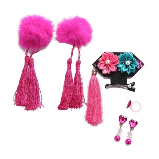 Set kẹp hoàng châu công chúa