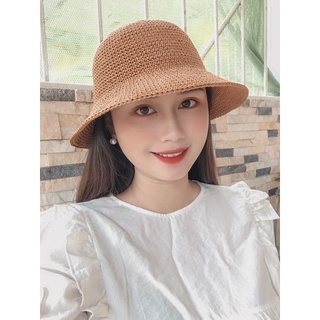 Mũ ajuma nữ bằng sợi thô