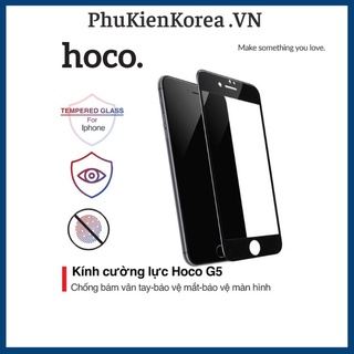 🔥Đã có 12 🔥Kính cường lực tràn màn Hoco G5 cho  6/7/8/plus/x/xsmax/xr/11/11pro/11promax/12/12mini/12Pro/1