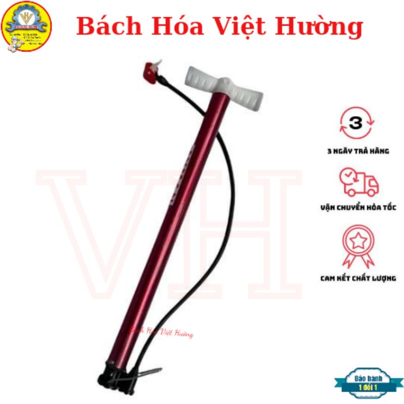 Bơm xe đạp, xe máy ống bơm bằng sắt loại to giá rẻ , tay bơm bằng nhựa - Bách Hóa Việt Hường