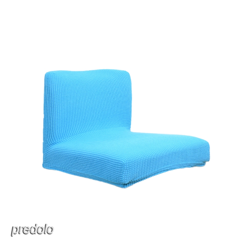【In Stock】 Grid Style Elastic Stretch Low Short Back Chair Seat Cover Bar Stool Cover