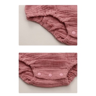 Bodysuit vải đũi siêu mềm mát cho bé