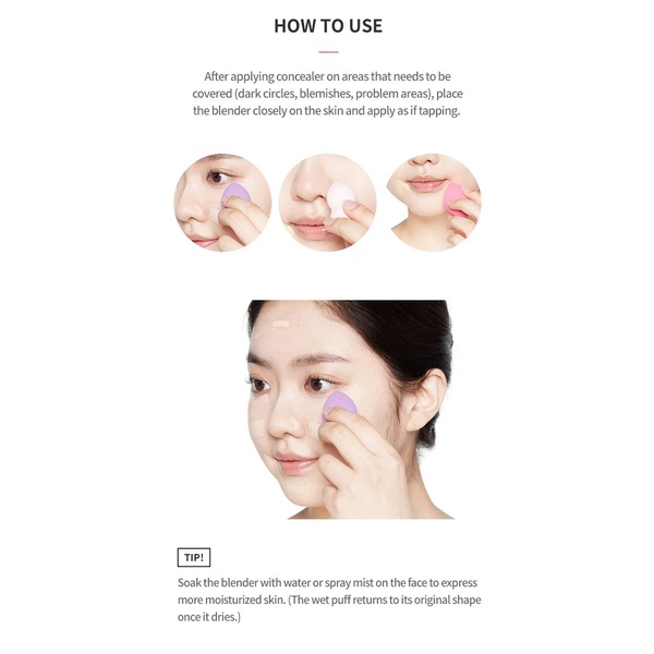 BỘ 3 MÚT TÁN NỀN ETUDE HOUSE BIG COVER MINI BLENDER KIT PRO – 3PCS