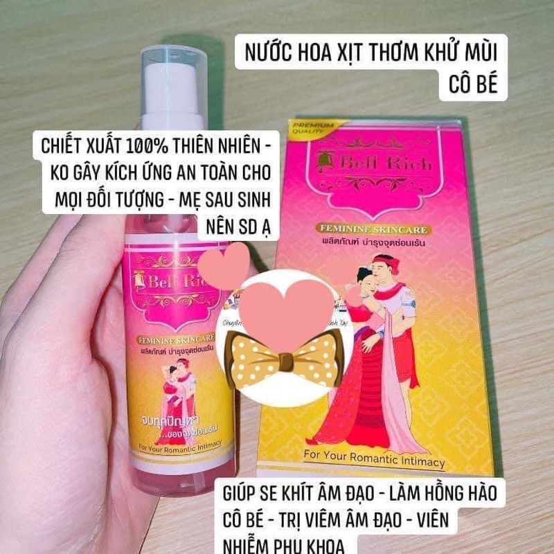 NƯỚC HOA XỊT THƠM VÙNG KÍN