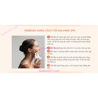 Bộ Máy Galvanic Spa Nâng Cơ Mặt Nuskin