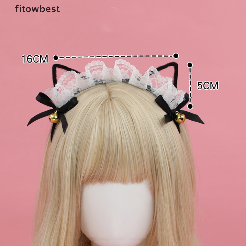 Cài tóc tai mèo GJCUTE dễ thương phong cách lolita