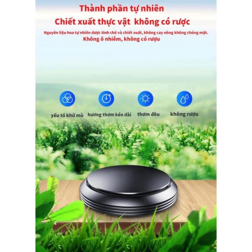 Nước Hoa Khử Mùi Xe Hơi Ô Tô Cao Cấp Để Taplo Hình UFO [Cao Cấp] tặng kèm lõi nước hoa thay thế