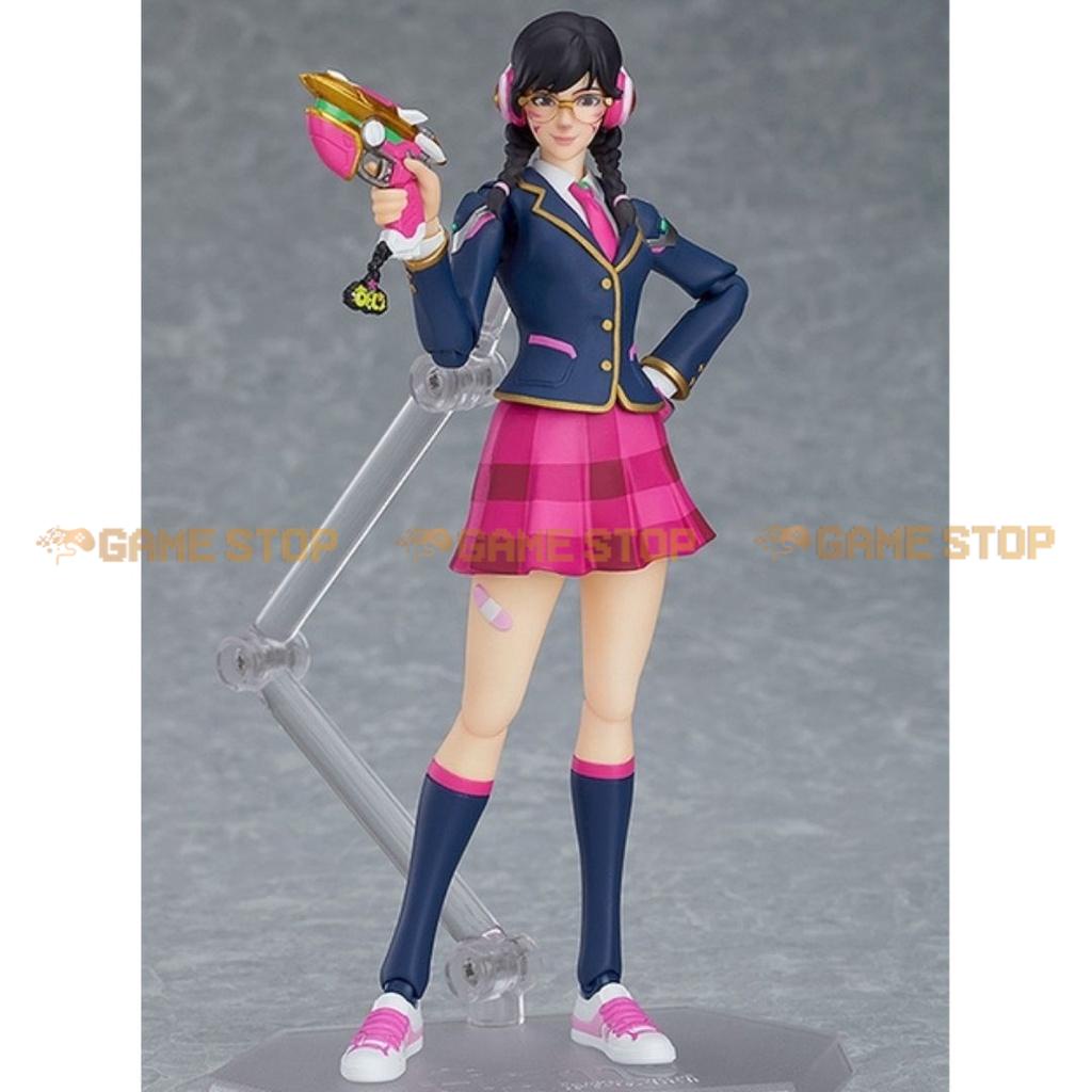 Mô hình Over Watch D Va 14cm 492 Academy Skin ver FIGMA GOOD SMILE Nhựa PVC, ABS Mô hình có khớp CHÍNH HÃNG NHẬT OWFM01