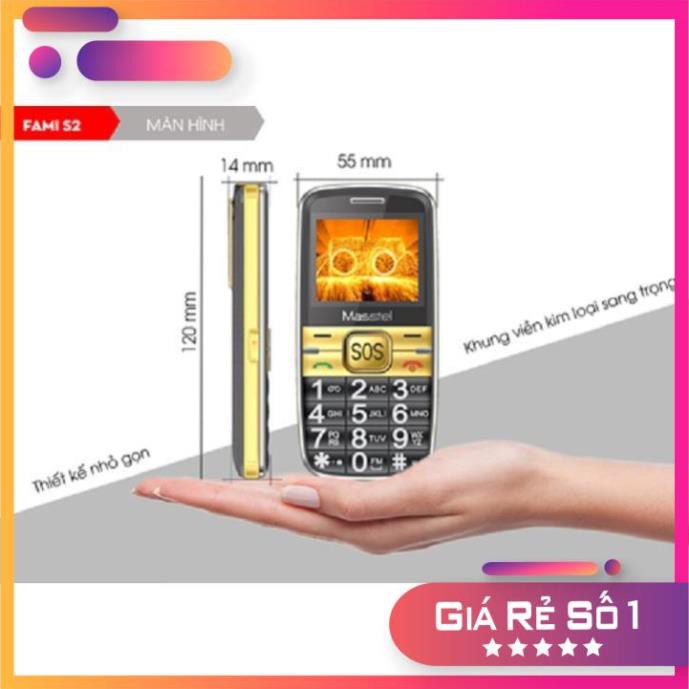 💥 Free Ship💥Điện thoại Người Già Masstel Fami S2 Loa To, Chữ To | BigBuy360 - bigbuy360.vn