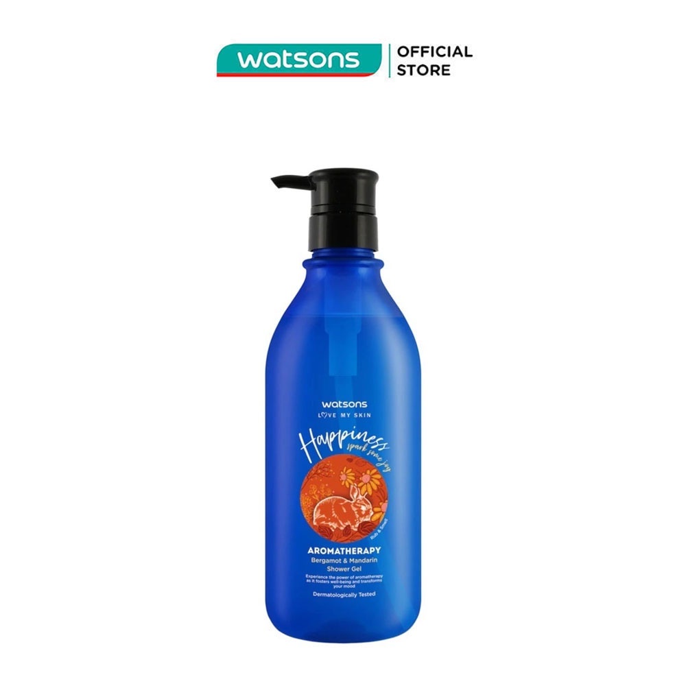 Gel Tắm Watsons Bergamot &amp; Mandarin Shower Gel 750ml