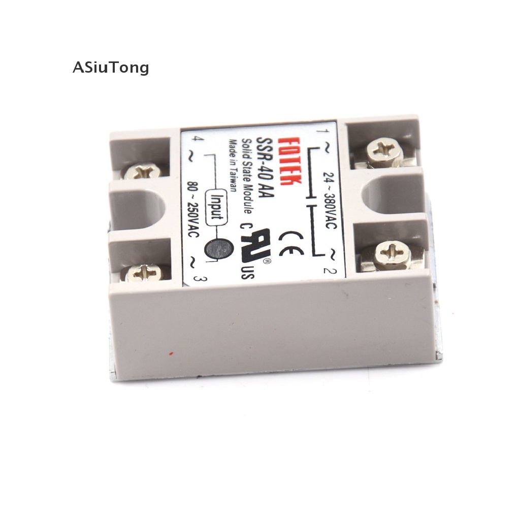 Rơ Le Trạng Thái Học Rắn SSR-40AA-H 40A 80-250V AC TO 90-480V AC SSR 40AA