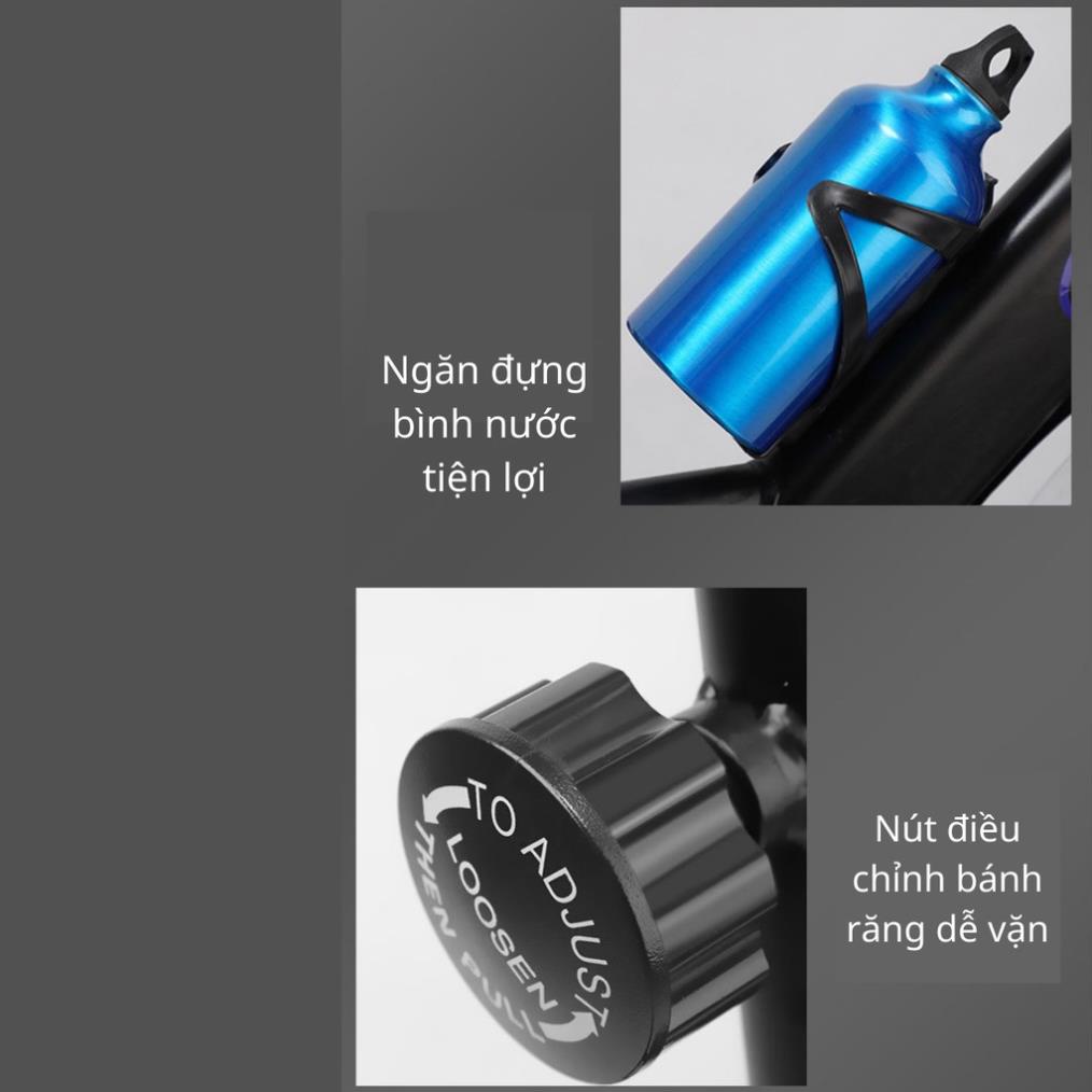 Xe Đạp Tập Thể Dục Tại Nhà HP18, Xe Đạp Thể Dục Do Nhịp Tim Và Thông Số Tập Luyện Bảo Hành 12 Tháng