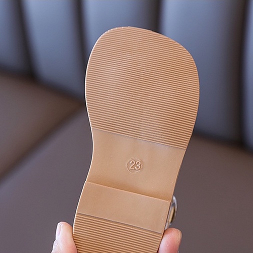 DBG106.23 Dép sandal bé gái quai ngang siêu nhẹ đế êm size 21/35