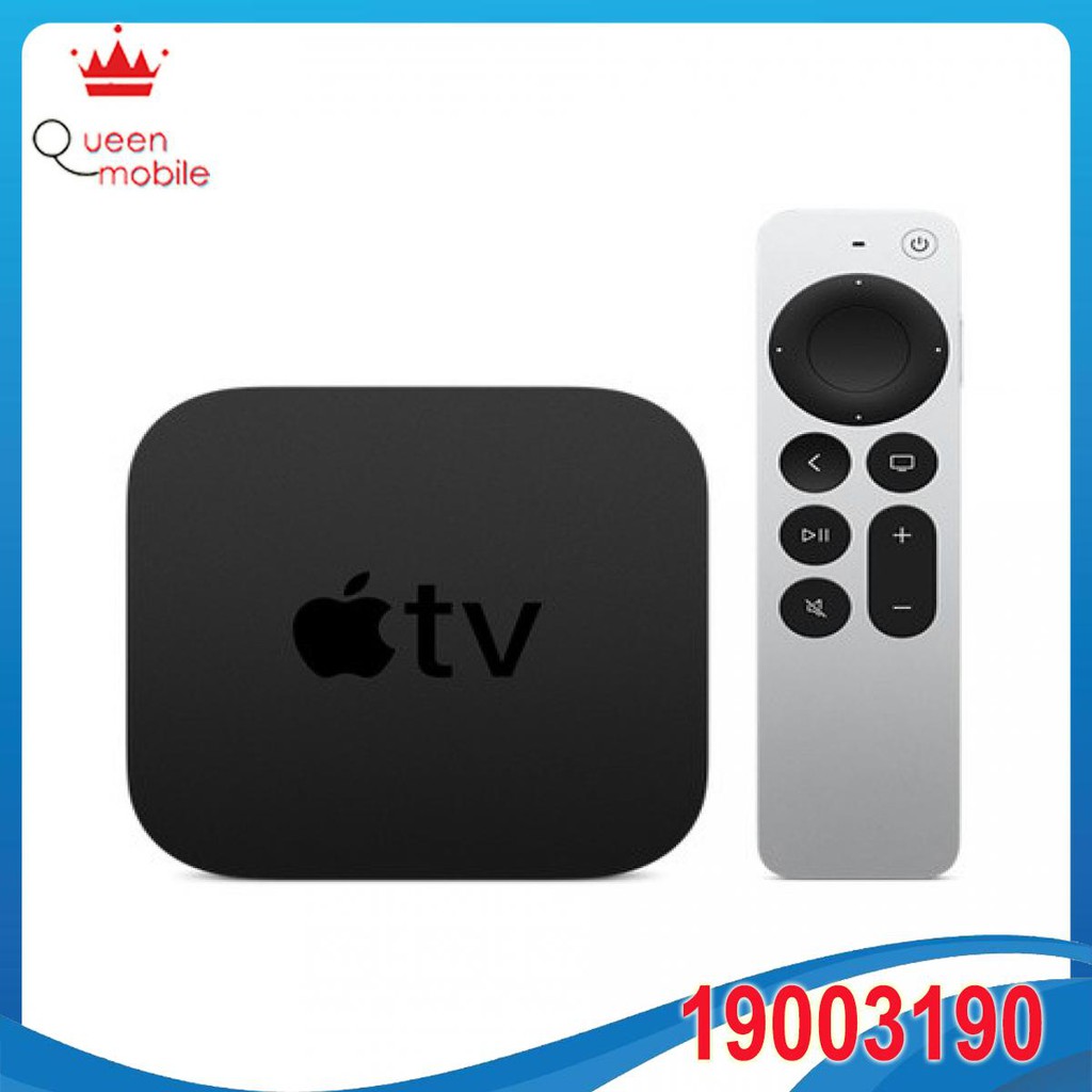 [Trả góp 0% LS] Thiết bị Apple TV 4K Gen 6 (2021) - Hàng chính hãng