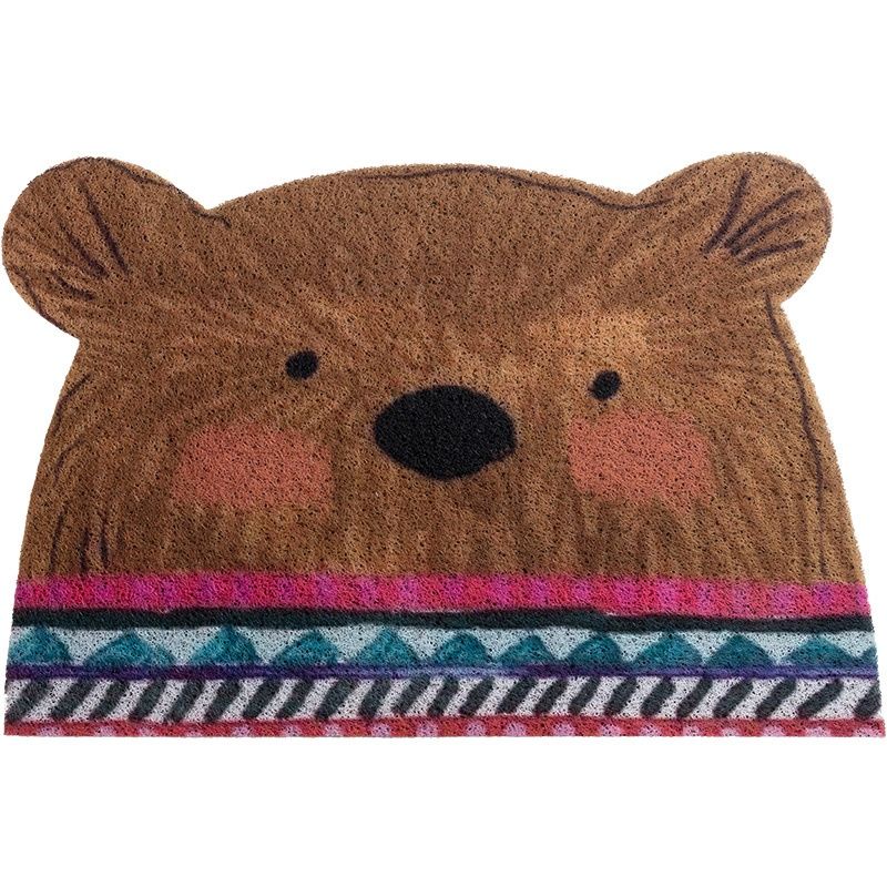 Thảm Trải Sàn Hoạt Hình Thảm Trải Sàn Hiên Lối Vào Thảm Hình Con Vật Sáng Tạo Thảm Trải Sàn Chống Trượt Chống Bám Bẩn, Chống Mài Mòn