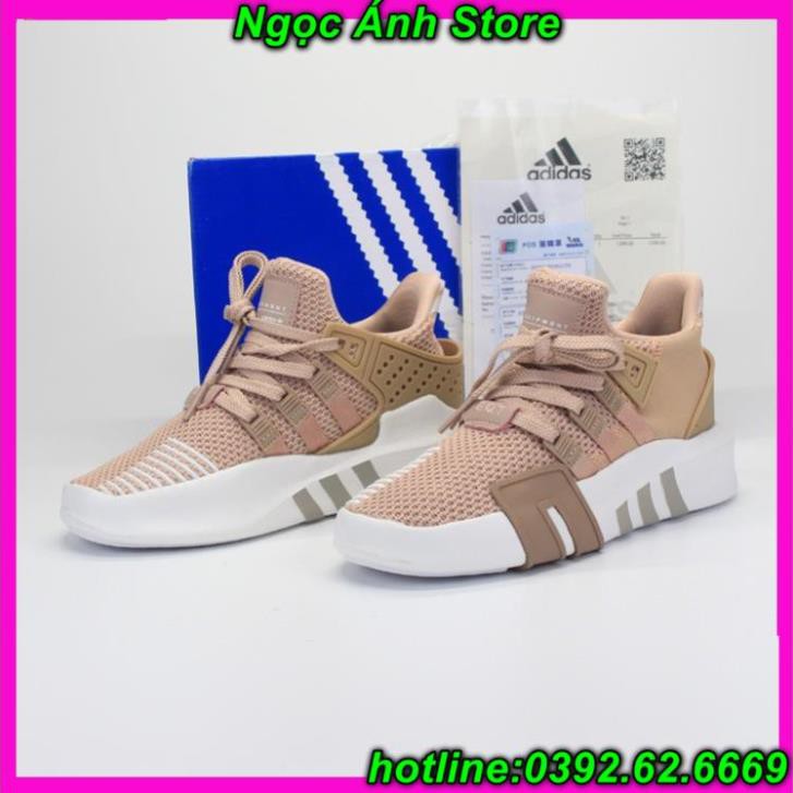 Giày thể thao sneaker Adidas EQT Bask ADV hồng camdành riêng cho nữ đi đẹp EQT ND