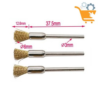 Chổi Đánh Rỉ Sắt 3 Kiểu Dáng Trục 3mm
