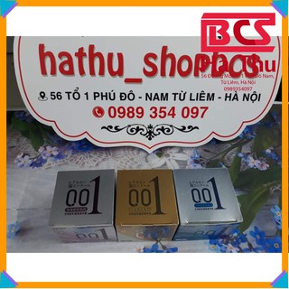 CHÍNH HANG_BAO CAO SU OLO 001 AXIT HYALURONIC SIÊU MỎNG DƯỠNG ẨM KÉO DÀI THỜI GIAN HỘP 10 CHIẾC