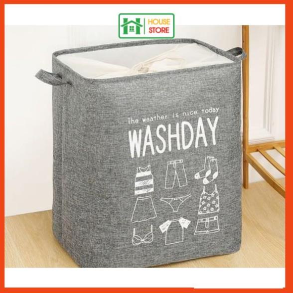 TÚI ĐỰNG ĐỒ WASHDAY GẤP GỌN SIÊU HÓT - HỘP ĐỰNG ĐỒ HOUSE.STORE