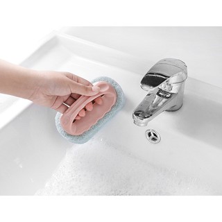 Dụng cụ cọ rửa nhà bếp, trà rửa bát có tay cầm tiện ích