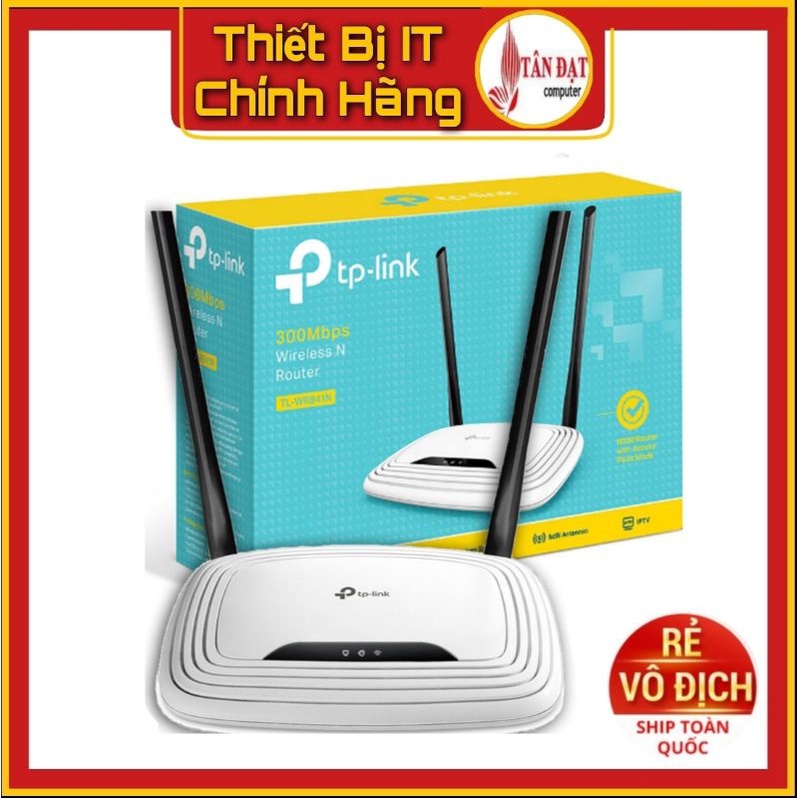 Router wifi TP-LINK TL-WR841N Chuẩn N Tốc Độ 300Mbps