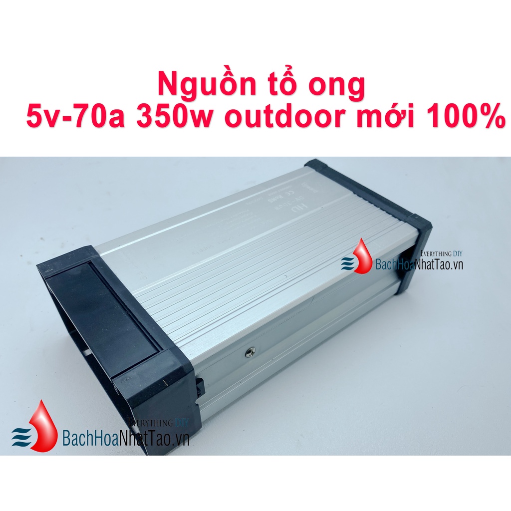 Nguồn tổ ong 5V 70A 350W(quạt) mới 100%