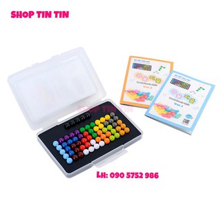 Đồ chơi đố trí viên bi IQ Puzzlia Beads puzzle 5x12