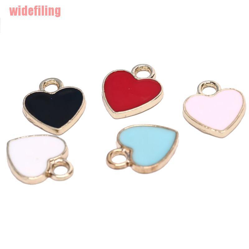 Bộ 20 Tráng Men Hình Trái Tim Độc Đáo