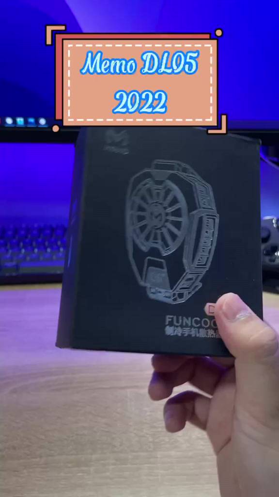 Memo DL05 ver.4 2023 | Quạt tản nhiệt sò lạnh cho điện thoại, Màn hình LED hiển thị nhiệt độ, LED RGB | BigBuy360 - bigbuy360.vn