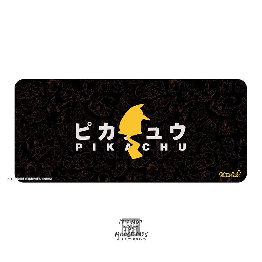 ♜☸♨[GeekMaker] Customized Pikachu COS Creative Gaming Game Oversized Mouse Pad Table Mat