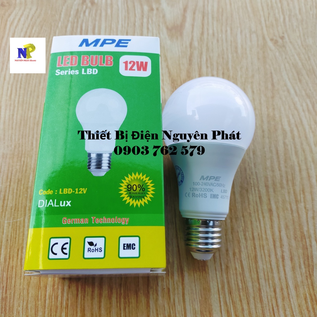 Đèn Led BULB Series LBD w Ánh Sáng Trắng Ánh Sáng Vàng
