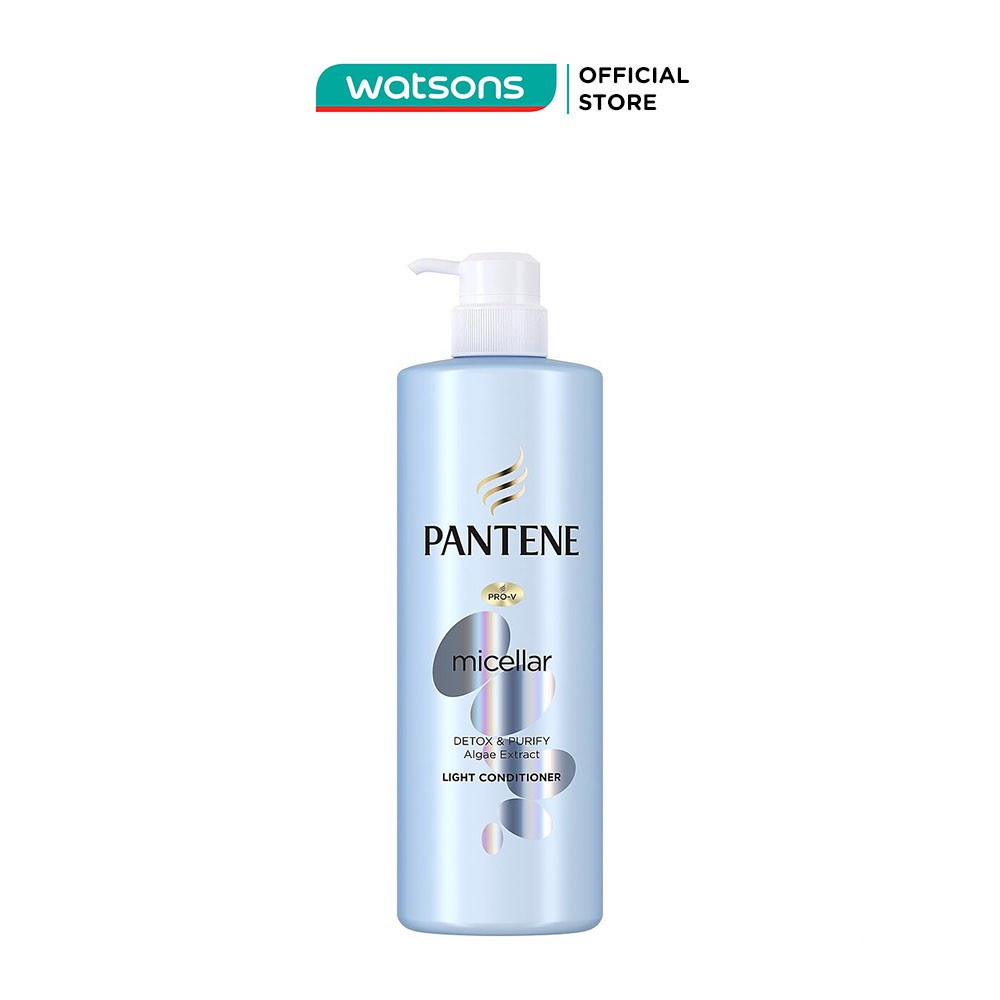 Dầu Xả Pantene Pro-V Micellar Làm Sạch Sâu Chiết Xuất Tảo Biển 530ml