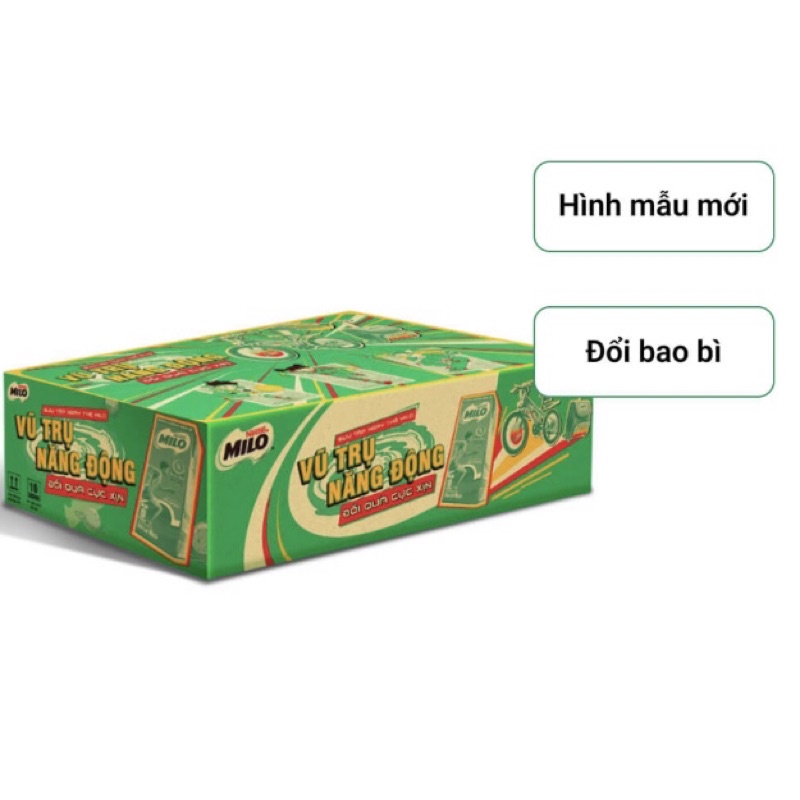 Thùng sữa Milo 48hộp 180ml