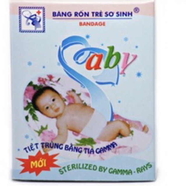 Gạc rốn baby hộp 3 cái - an toàn cho bé