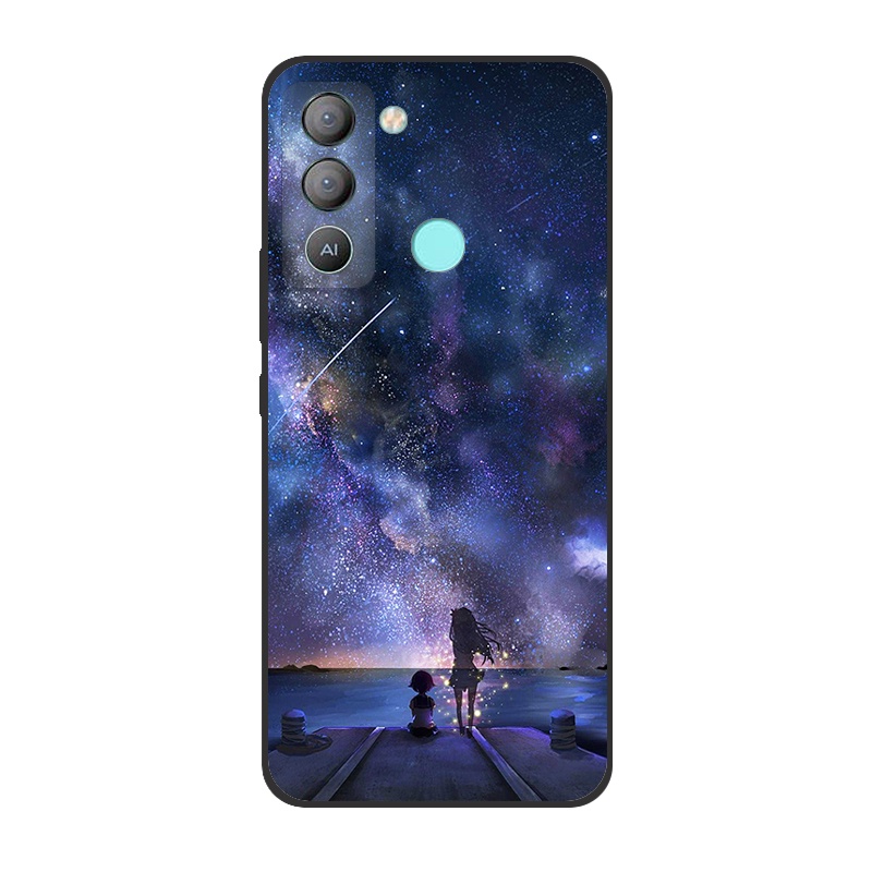 Ốp Điện Thoại TPU Dẻo Họa Tiết Hoạt Hình Dễ Thương Cho Tecno Pop 5 Lte 5 Lte 5 Lte 5Lte