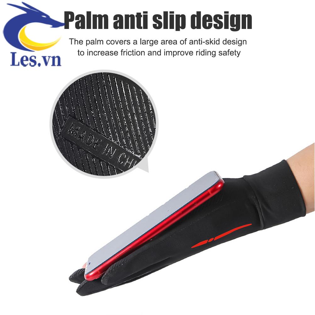 Găng Tay Chạy Xe Đạp Chống Trượt Thoáng Khí Cho Nam Nữ