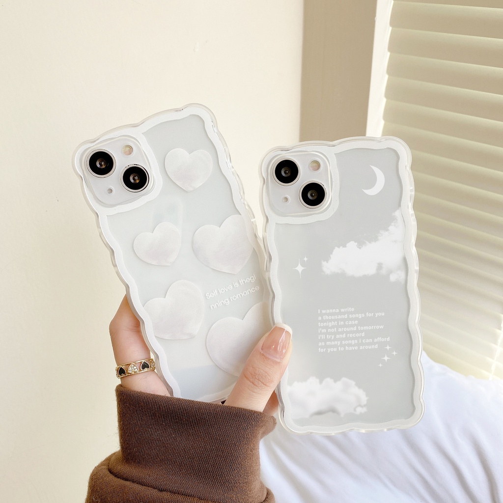 Ốp lưng iphone trong lượn sóng tim mây 6/6plus/7/7plus/8/8plus/xs/11/12/13/pro/max/plus/promax-Sale Hot D1-5