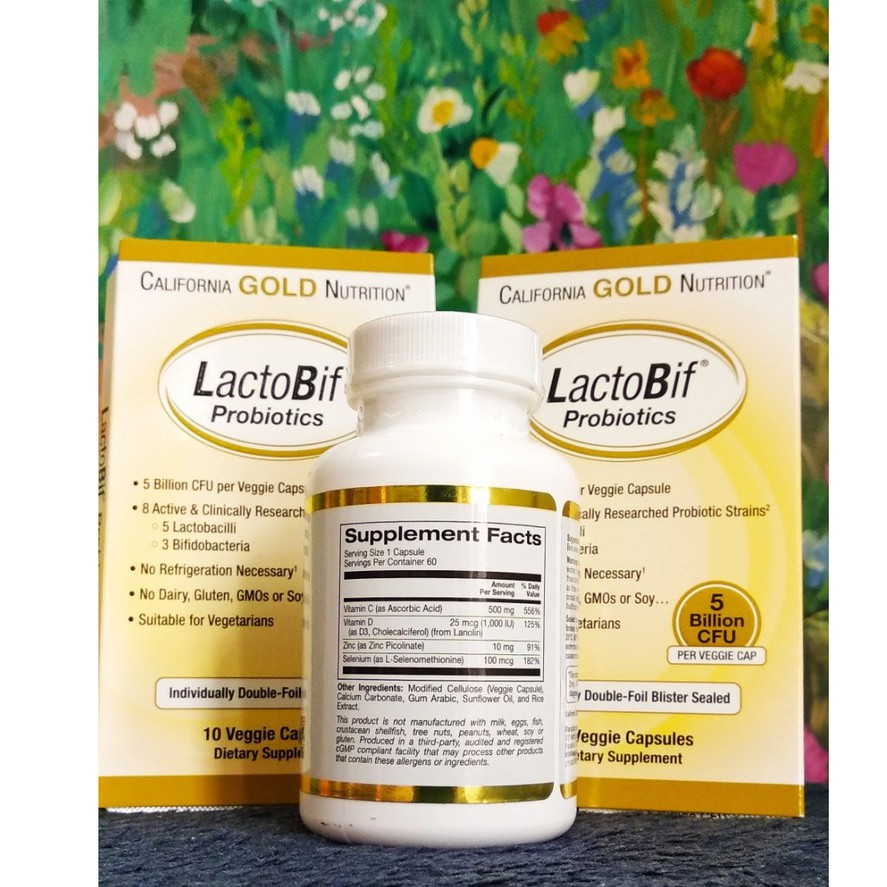 Tăng cường miễn dịch 4 thành phần  60 viên Immune 4 California Gold Nutrition