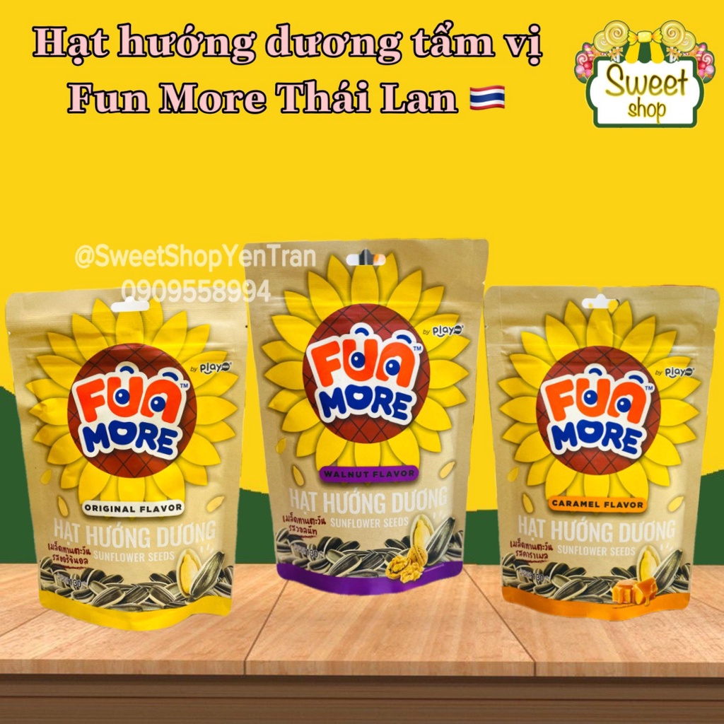 Hạt hướng dương Fun More 130g - Thái Lan