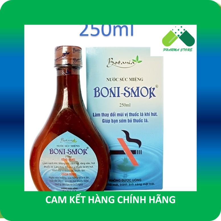 !!! Nước súc miệng Boni Smok - Nước súc miệng cai thuốc lá [BoniSmok]