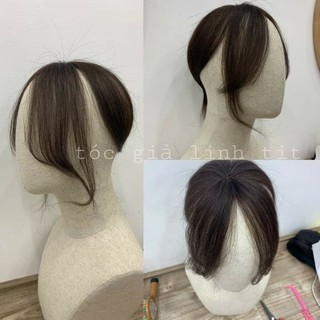 Tóc mái 3D tóc thật hai mái bay