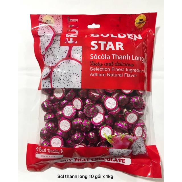 Socola Thanh long có nhân ( có bán Sỉ )